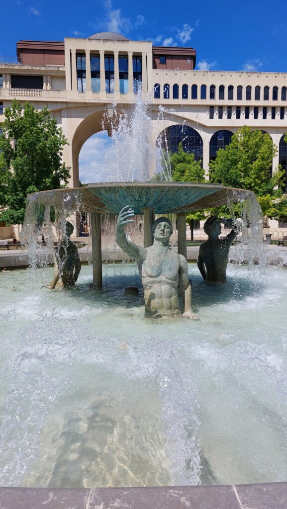 Fontaine dans le Quartier de l'Europe