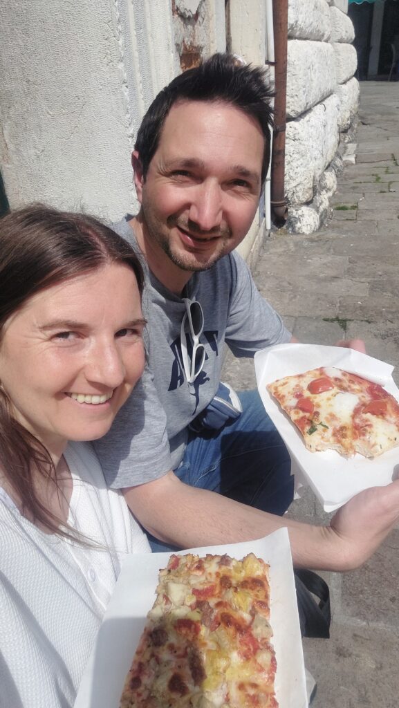 alt="où manger à Venise cip ciap Pizza