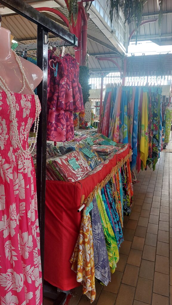 marché de Papeete à Tahiti
