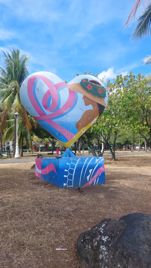 jardin de Paofai à Tahiti
