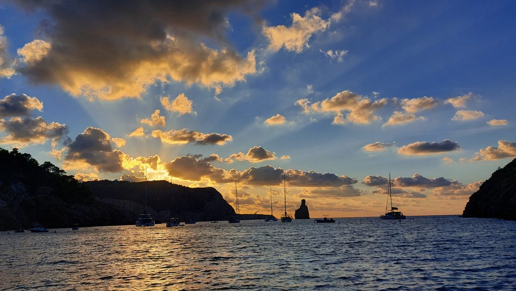 Coucher de soleil à Benirras